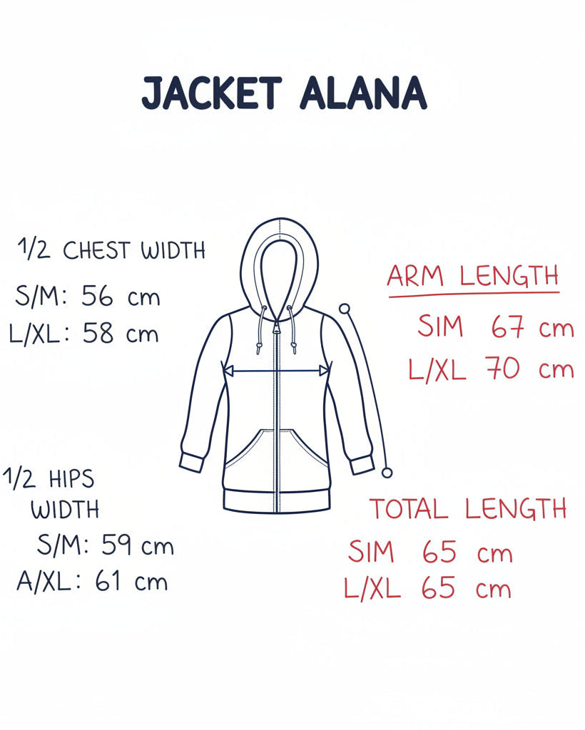 Dam Jacka i kokt ull *terracotta- olivgrön *